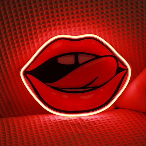 Buy Standard Quality China Wholesale Mouth And Tongue Neon Sign W/ 3d  Effect -funny Lips Neon Signs For Wall Decor - Usb Powere $6.66 Direct from  Factory at XIAMEN IYUBO TECH CO.