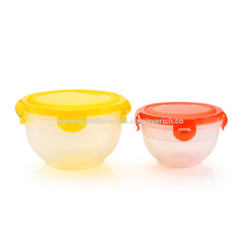 Kitchen Airtight Transparent Food Storage Containers Boxes Plastic