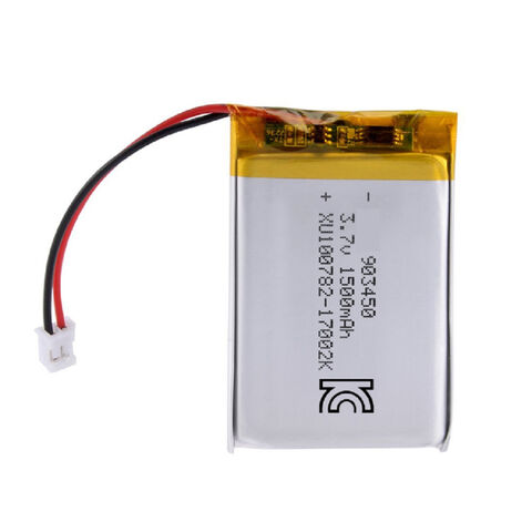 Certificated 3.7V Rechargeable LiPo Batteries LP903450 1500mAh