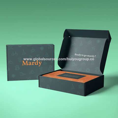 China 2022 Manufacturers China OEM Custom Logo Foldable Shipping Paper Box  Men's Monthly Apparel Corrugated Gift Mailer Boxes for Clothing Shoes  Packaging manufacturers and suppliers