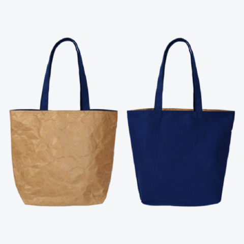 Custom Washable Luxury Waterproof Kraft Paper Tote Tyvek Shopping