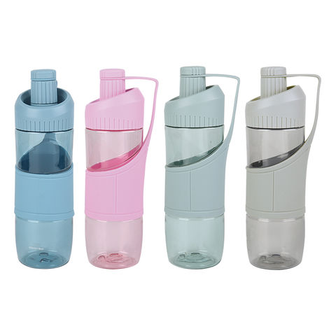 600ml Tritan bpa free water bottle with double lid