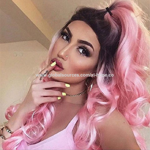 Buy China Wholesale Wholesales Synthetic Wig Human Hair Wig