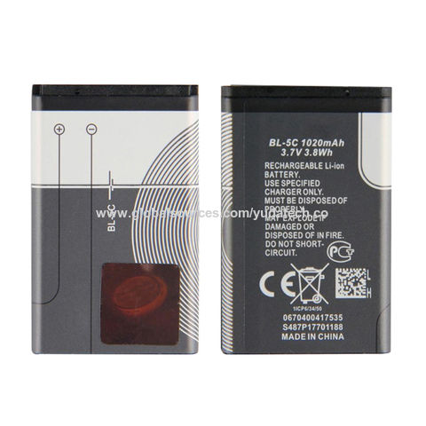 in beroep gaan Met andere bands Worden Buy Wholesale China Oem Mobile Phone Battery Bl-4c For Nokia 1202 1265  Bl-5c Battery Replacement Factory Wholesale & Battery Bl-4c For Nokia at  USD 1.61 | Global Sources