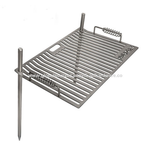 BBQ Grills Large Size Square Grill 304 Stainless Steel Mesh Korean