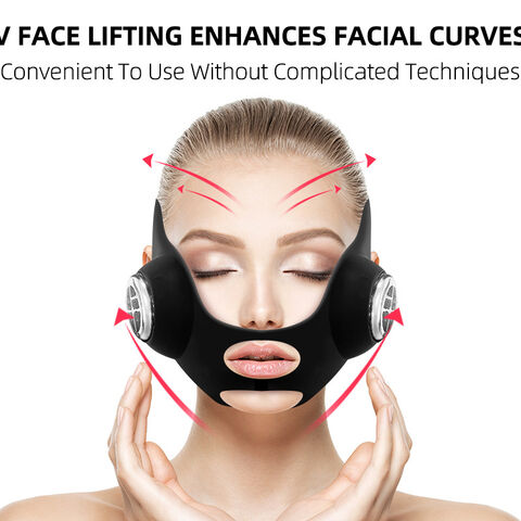 Face Lift Up Slimming Belt EMS V Face Shaper Cheek Double Chin Beauty  Device