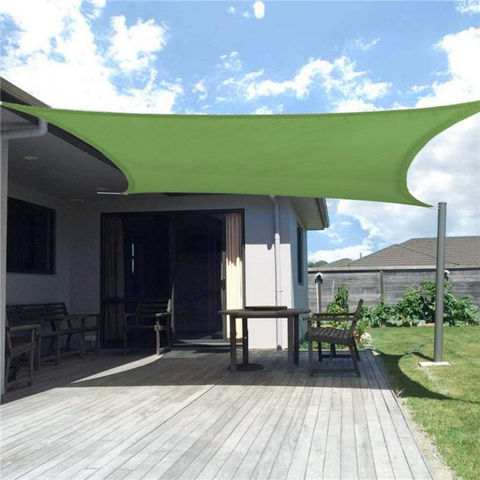 Camping Waterproof Garden Patio Sunscreen Polyester Sun Shade Sail UV Block 