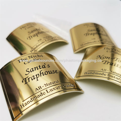 Customized Flexible Aluminium Label Soft Gold Foil Logo Sticker For Perfume  Bottle Manufacturers & Factory & Maker - Buy Flexible Aluminium Label Soft  Gold Foil Logo Sticker For Perfume Bottle Made in