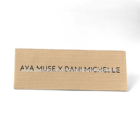 Garment Labels Brand Name 100% Polyester Fabric Woven Labels for Clothing -  China Woven Name Labels and Woven Label Personalized price
