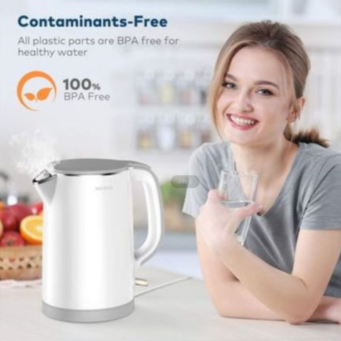 Buy Wholesale China Electric Kettle Large Capacity Retro Breakfast  Stainless Steel Heating Hot Water Temperature Control & Temperature Control  Electric Kettle at USD 2.5