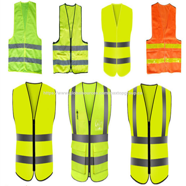 Gilet de sécurité réfléchissant pour vélo d'aéroport for sale at factory direct price