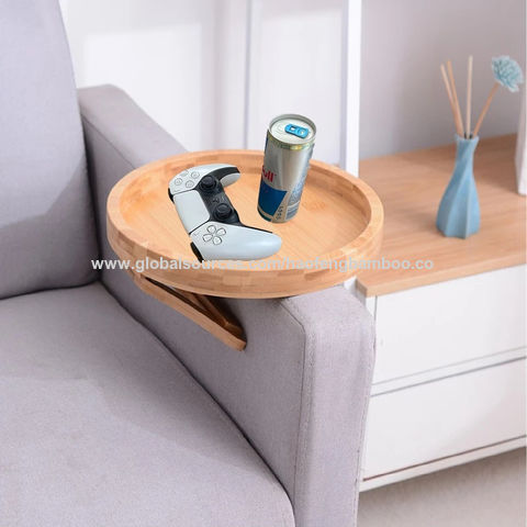 Sofa Tray, Couch Tray Sofa Arm Clip Table, Couch Arm Table For Wide  Couches, Food Trays For Eating On Couch Armchair Organizer Tray, Portable  Foldable