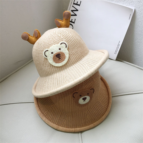  Sombrero de cubo impreso Sombrero de bebé Sombrero de