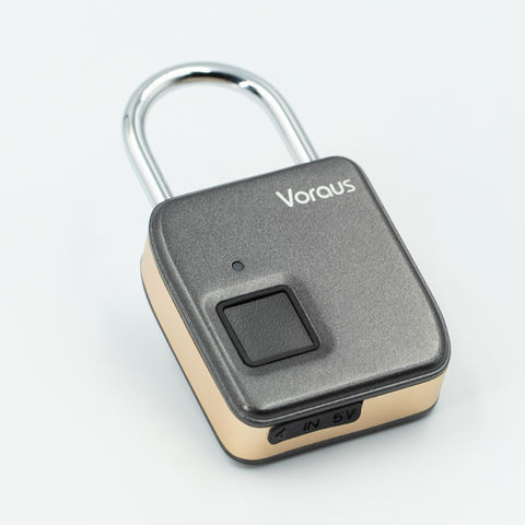 Fingerprint + Combination Padlock