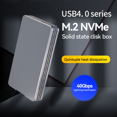 NVMe Enclosure PCIe M.2 2280 SSD Box, Type-C USB 3.1 NVME Solid State Hard