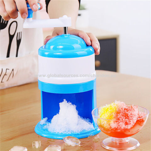 Buy Wholesale China Hand Shaved Ice Machine Manual Ice Breaker Ice Crusher  Mini Small Smoothie Machine & Mini Small Smoothie Machine at USD 2.98