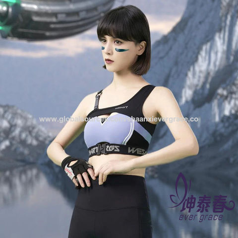 High Elastic Breathable Cotton Women Sports Bra with Custom Logo - China Bra  and Sports Bras price