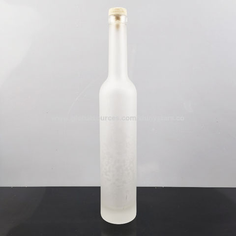 Garrafa de Vidro com Tampa para Vodka Whisky, Garrafa de Vidro de Alta Qualidade