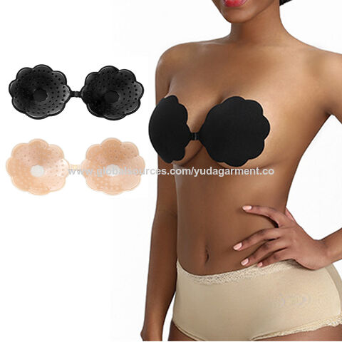 Sujetador Invisible Para Mujer Bra Con Cierre Frontal Push Up Sexy Ropa  Interior