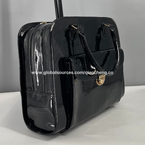 Buy Wholesale China Laptop Computer Trolley Wheeled Rolling Office Bag  Carrier Students School Kids Sports Government & Rolling Handbag Women Purse  Bag at USD 20.5