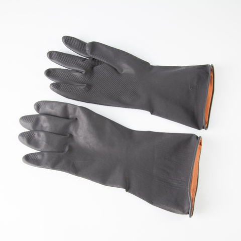 Wholesale Thicken Cotton Heat Resistant Kitchen Gloves Silver