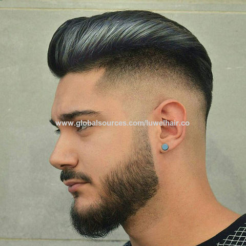 Buy Wholesale China Luwel Hair Custom Full Swiss Lace Pu Skin Human Hair  Replacement Men Toupee Wig Human Hair System & Toupee Wig at USD 100 |  Global Sources