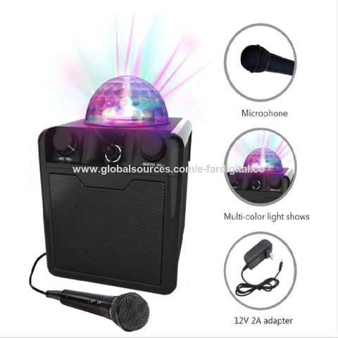 Karaoke Player Use wireless speaker 15W portable PA speaker powered by ...