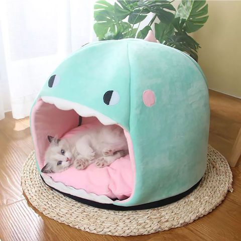 Wholesale Wholesale cute baseball hat dog bed warm cat house pet supplies pet  bed From m.