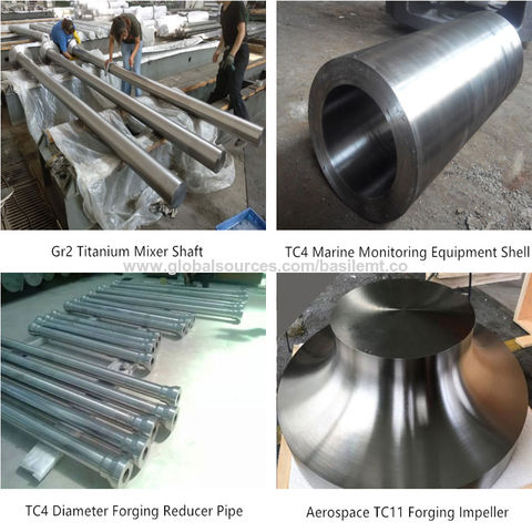 High Quality Titanium And Titanium Machined Parts With Strict Tolerance ...