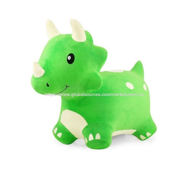 Tricératops Sauteur Gonflable pour Enfants - Dinosaure à Chevaucher, Jouet à Rebond, Cadeau d'Anniversaire for sale at factory direct price