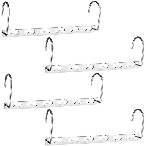 Stainless Steel Cascading Hanger for Clothes, Metal Space Saving
