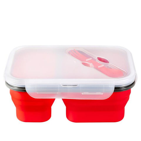 Buy Wholesale China High Quality Double Checked Silicone Lunch Box ...