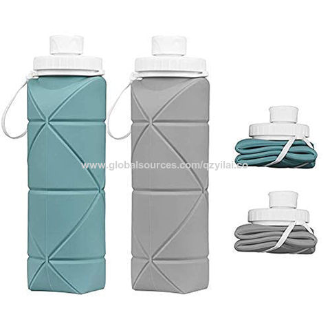 Buy Wholesale China Collapsible Water Bottles 2 Pack Bpa Free Siliconce ...