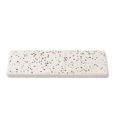 Buy Wholesale China Vanity Top Tray Manufacturer Soap Dish Toothbrush  Holder Diatomite Terrazzo Tray & Diatomite Vanity Top Tray Manufacturer at  USD 2.9