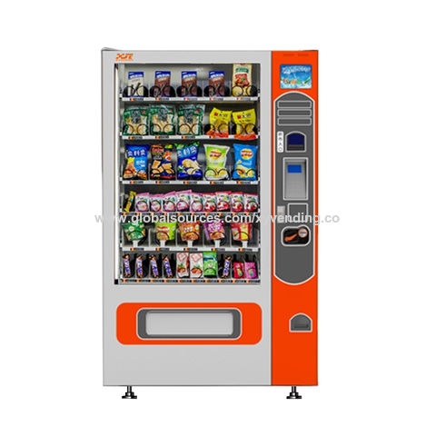 Professional Chinese Snack Vending Machine For Snack/chips/chewing Gum ...