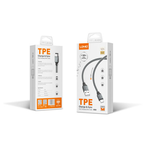 LDNIO LS441 Hot sale in stock new arrivals USB cable fast charging date cable for mobile phone