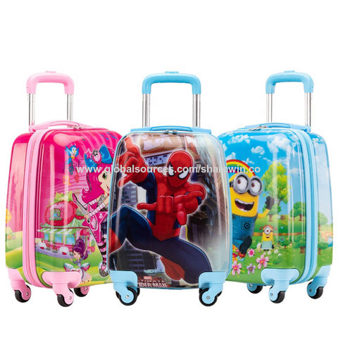 Buy Wholesale China Personalized Children Kids Rolling Suitcase Hard Case  Luggage Travel Trolley Bags For Kids Children & Travel Trunk Luggage Bags  Cases at USD 20