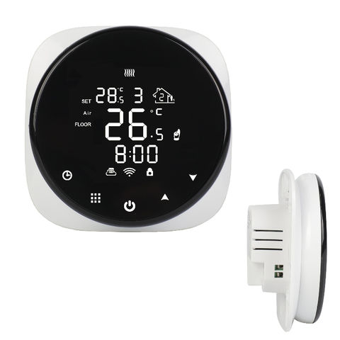 Thermostat Tuya / Smart Life - chauffage par le sol, blanc