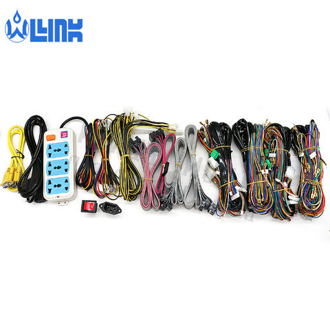 Customized Manufacturing Electrical Cable Assembly Pog Psp Arcade Fish Game  Slot Machine Wire Harnes - Buy China Wholesale Machine Wire Harness $68.9