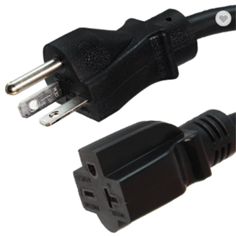 Buy Wholesale China Nema 6-20p To 6-20r Power Cord 3 Foot 20 Amp 250v 6 ...