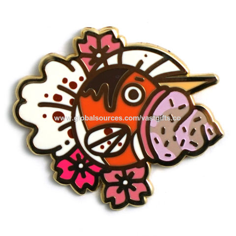 Cute Cartoon Enamel Lapel Pin for Clothes, Hat, Bag - China Badge and Lapel  Pin price
