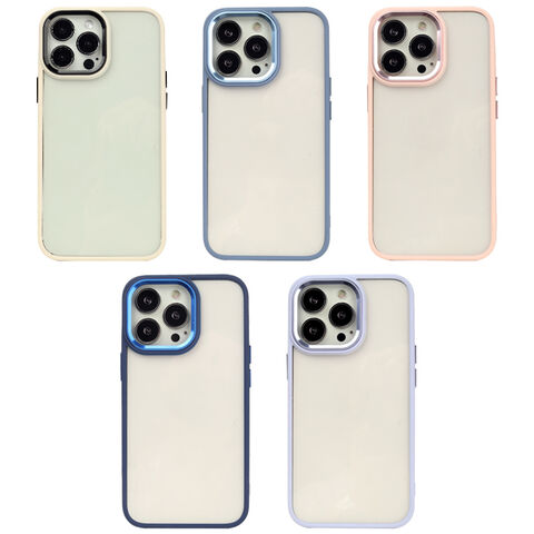 Buy Wholesale China Somostel Acrylic Phone Case With Metal Frame For ...