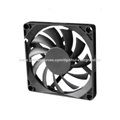 Mini ventilateur DC 12V 80x80x10mm, ED8010S (B) 12H, petit, mini, 5V, sans balais, axial USB