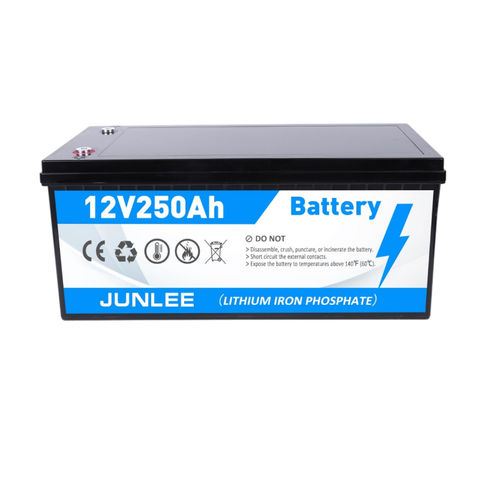 Lifepo4 Battery 12v 250ah Lithium Ion Battery Pack For Car/Camper RV ...