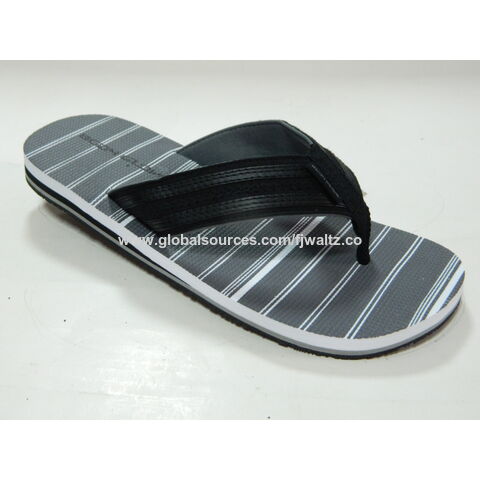 Professionelle Herren Badeschuhe, Flip Flops mit individuellem Logo, hochwertige EVA Herren Badelatschen