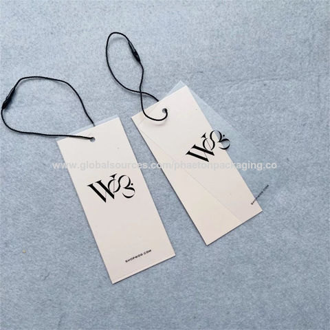 Custom hang tags personalized hang tags trademark swing tags