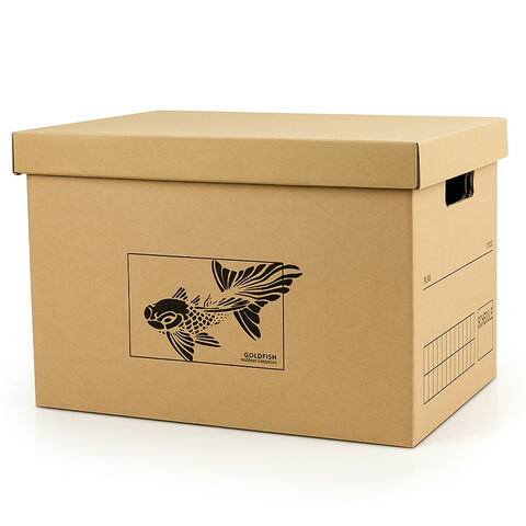 Document Unit Box Cheap Basic-duty File Storage Box Portable Home Office Filling System ...