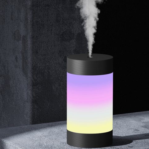 Humidificador de Niebla Fría, Humidificadores Ultrasónicos de 300 ml de Llenado Superior para Dormitorio con Luz Nocturna de 7 Colores for sale at factory direct price