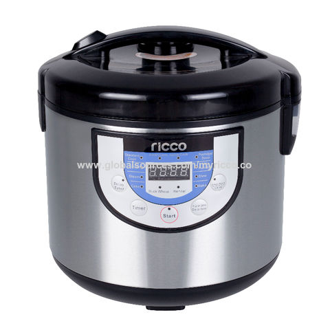 6 Cup Rice Cooker With Stainless Steel Body, 1 - City Market