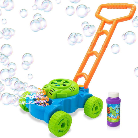 Bubbles Blowing Push Toys For Kids Electronic Bubble Blower Machine ...